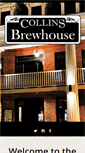 Mobile Screenshot of collinsbrewhouse.ca